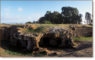 La necrópolis de Anghelu Ruju (Courtesy of CCIAA Sassari)